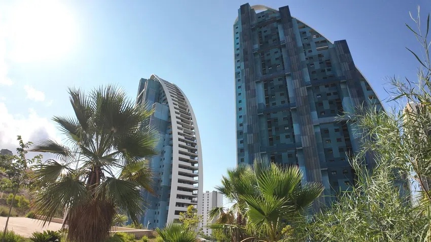 The apartment in Benidorm - in the Sunset Waves complex