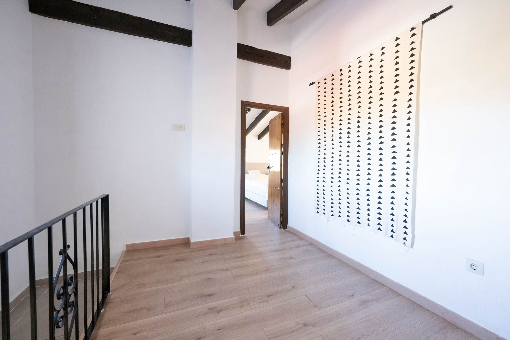 The beautifully renovated villa