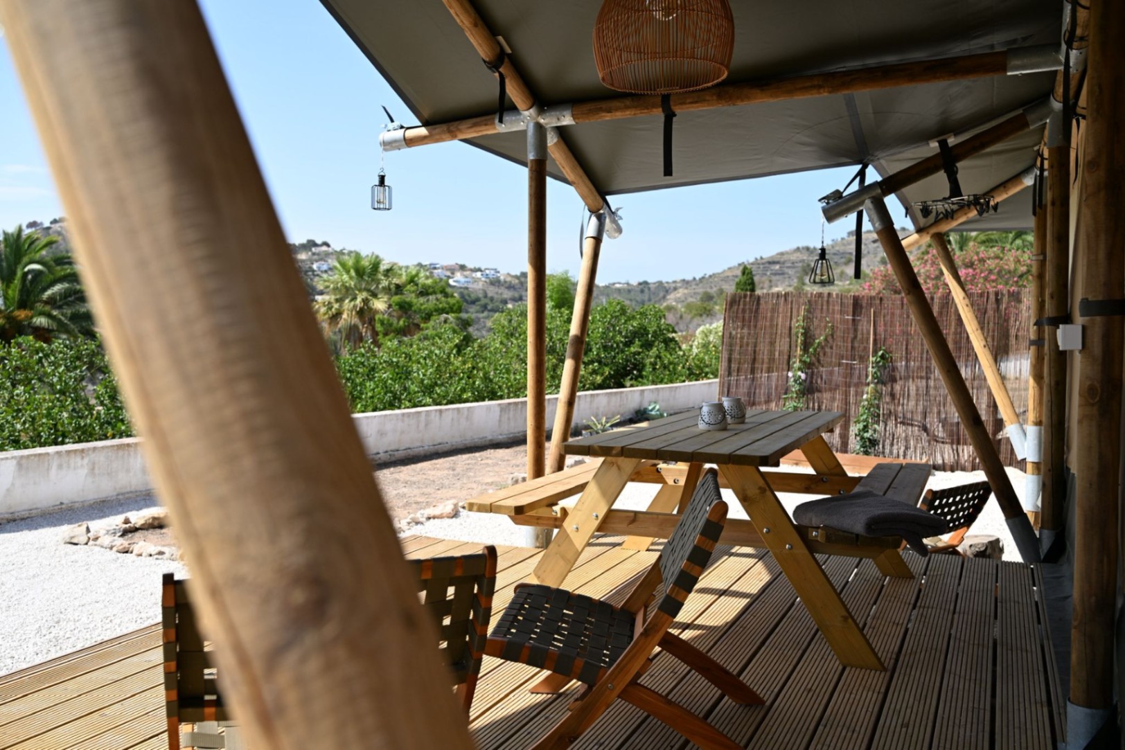 The beautifully renovated villa