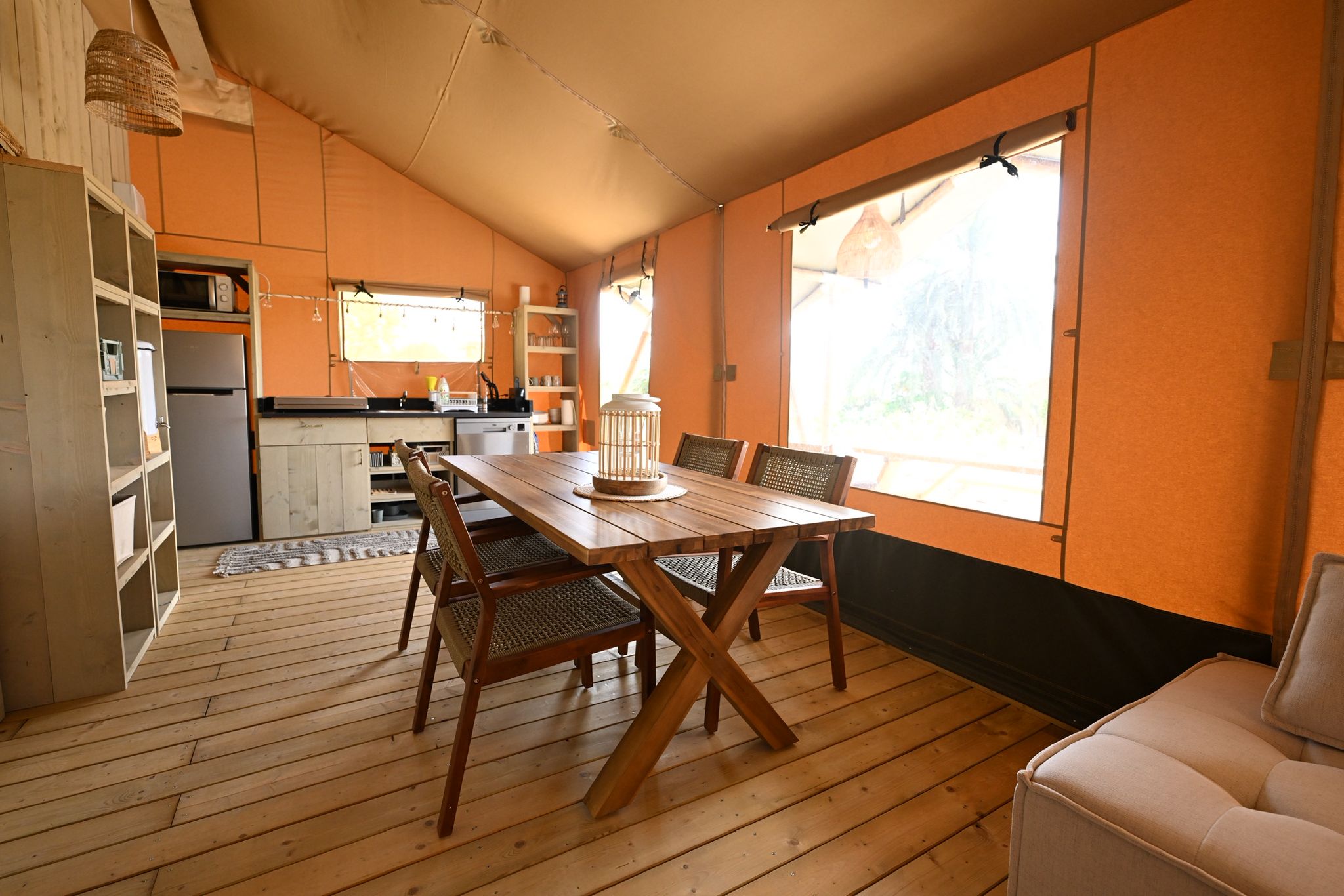 The beautifully renovated villa