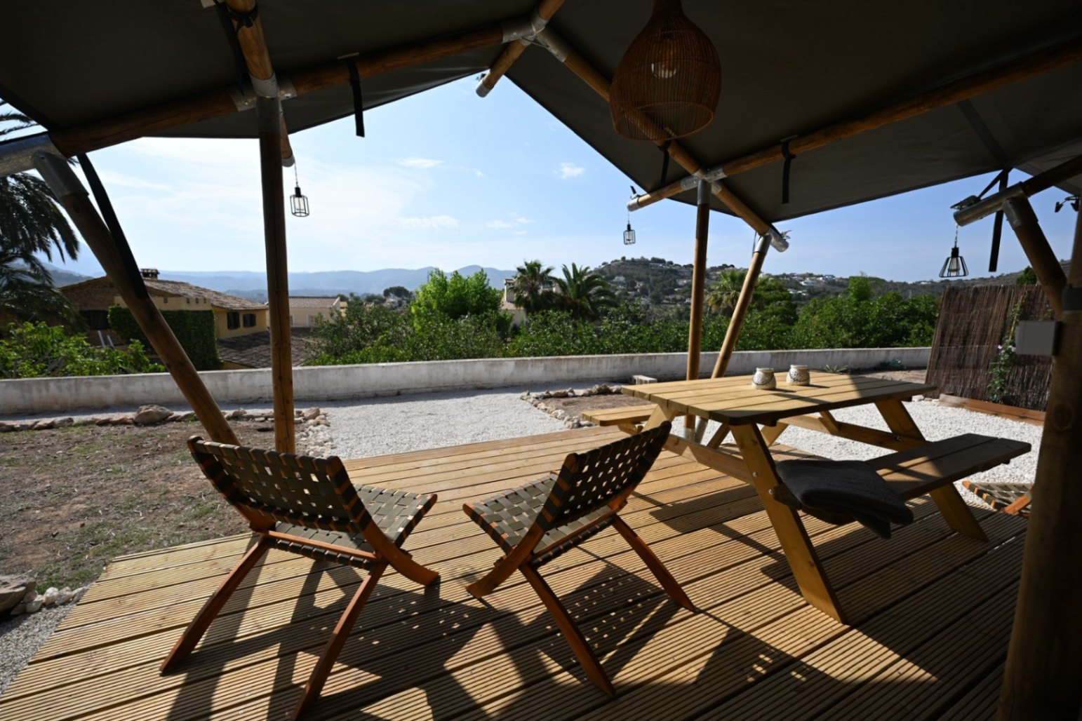 The beautifully renovated villa