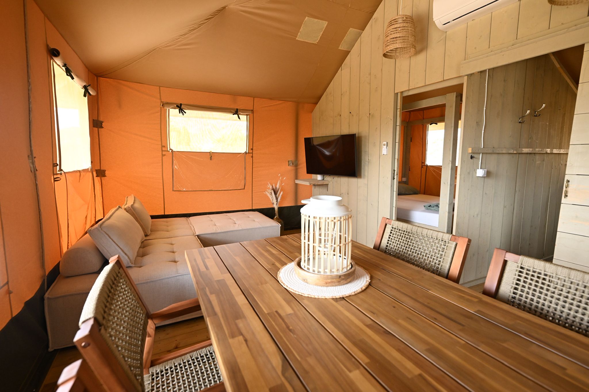 The beautifully renovated villa