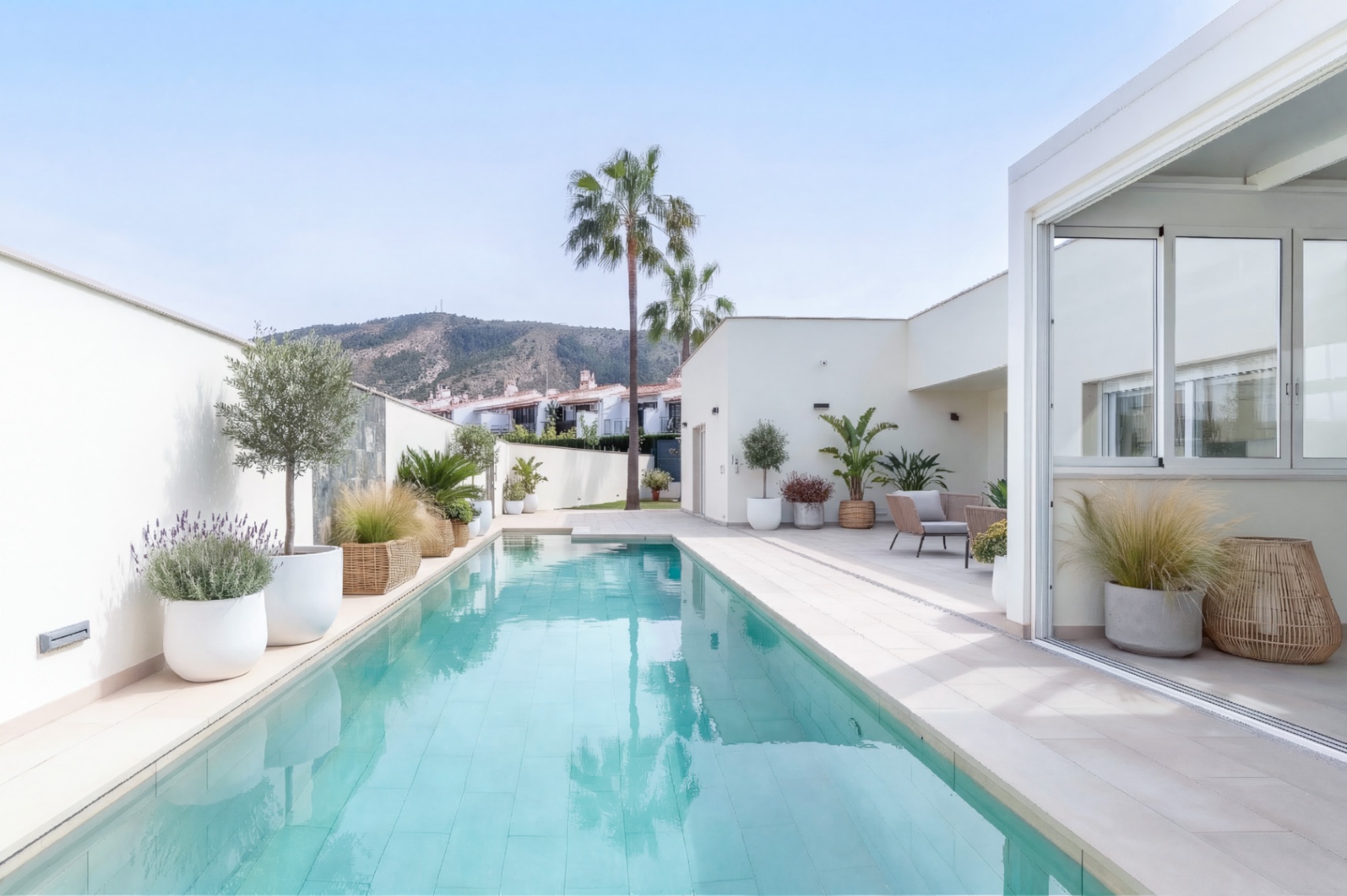 Great Detached Villa on One Level in L'Albir