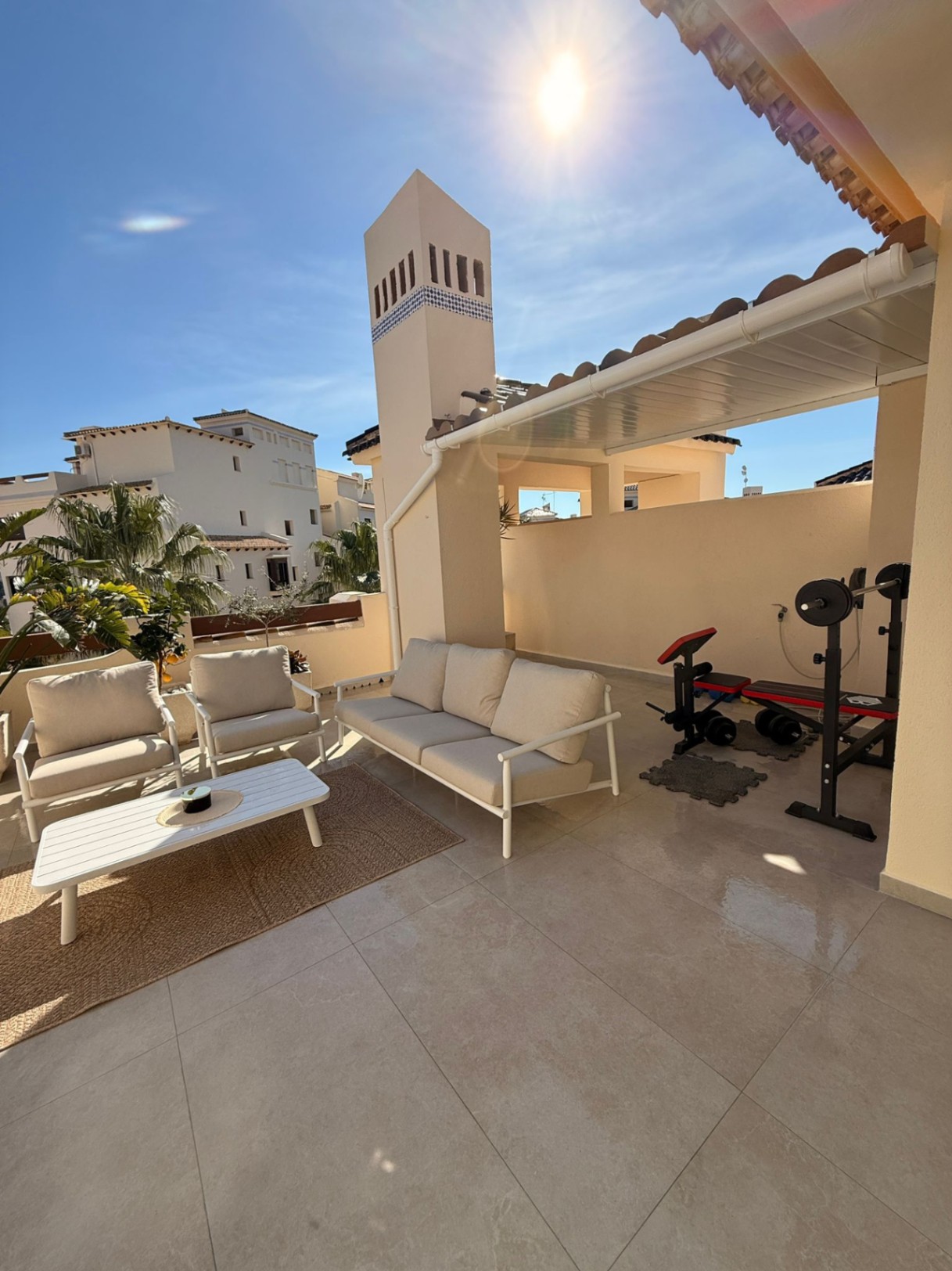 Smukt penthouse ved Las Ramblas Golf