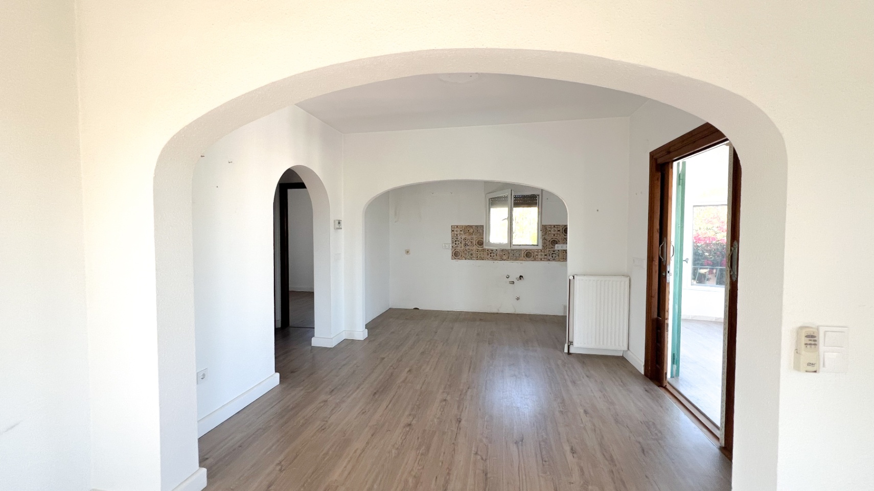 Villa with pool and views of the Peñón in Calpe