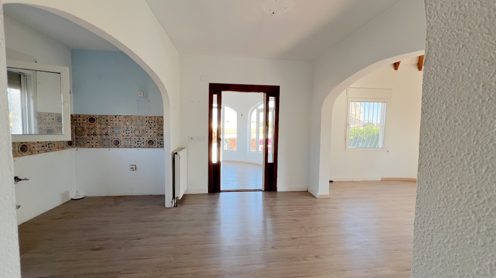 Villa with pool and views of the Peñón in Calpe