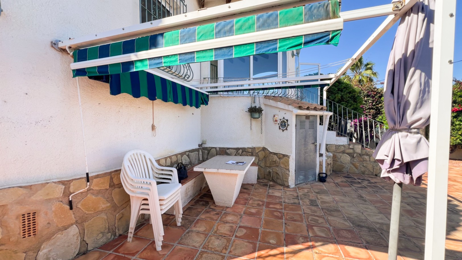 Villa with pool and views of the Peñón in Calpe