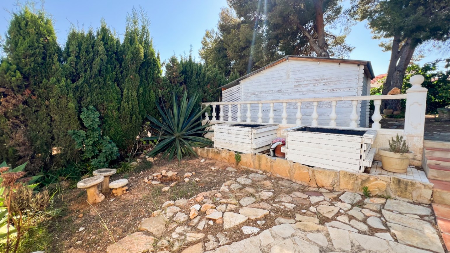 Villa with pool and views of the Peñón in Calpe