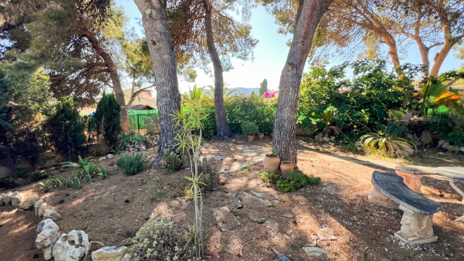 Villa with pool and views of the Peñón in Calpe