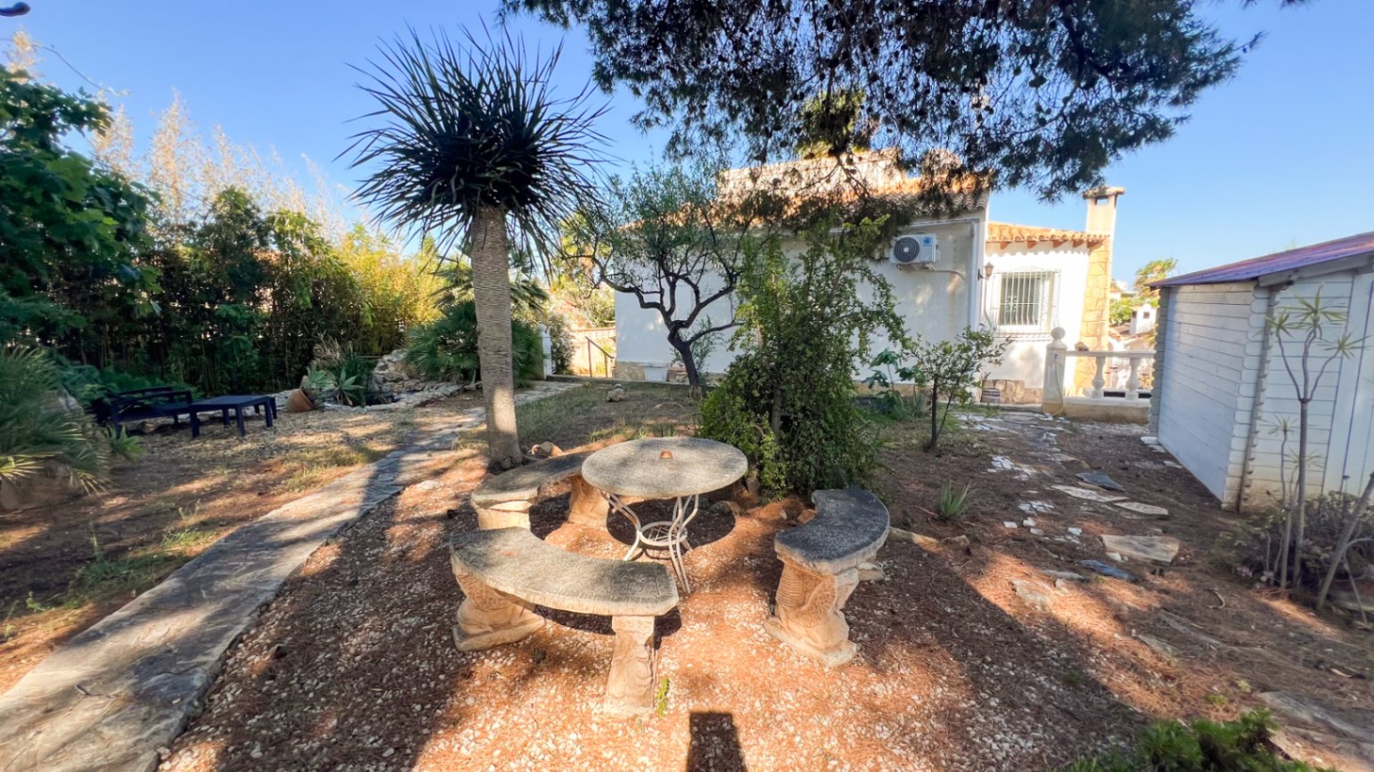Villa with pool and views of the Peñón in Calpe