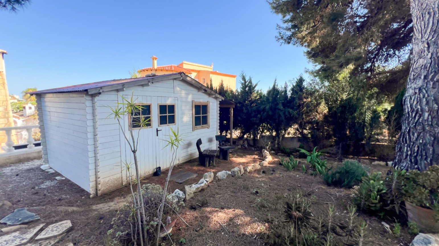 Villa with pool and views of the Peñón in Calpe