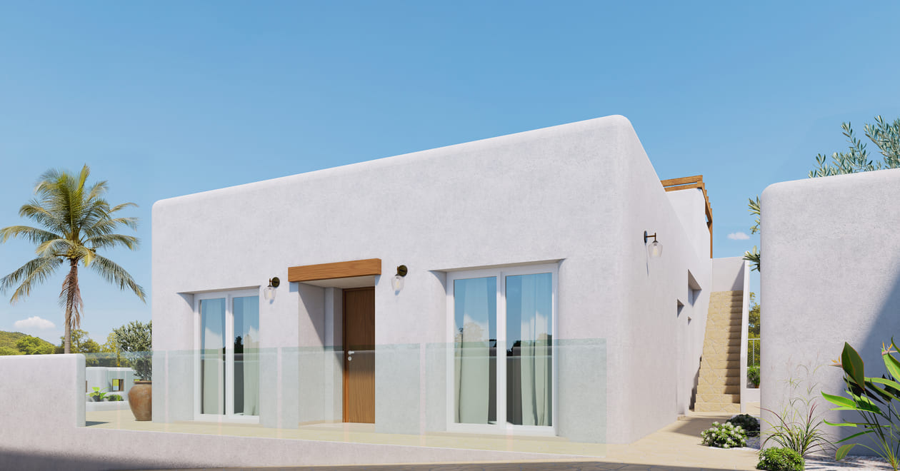 New exclusive Ibiza-style villa in Polop