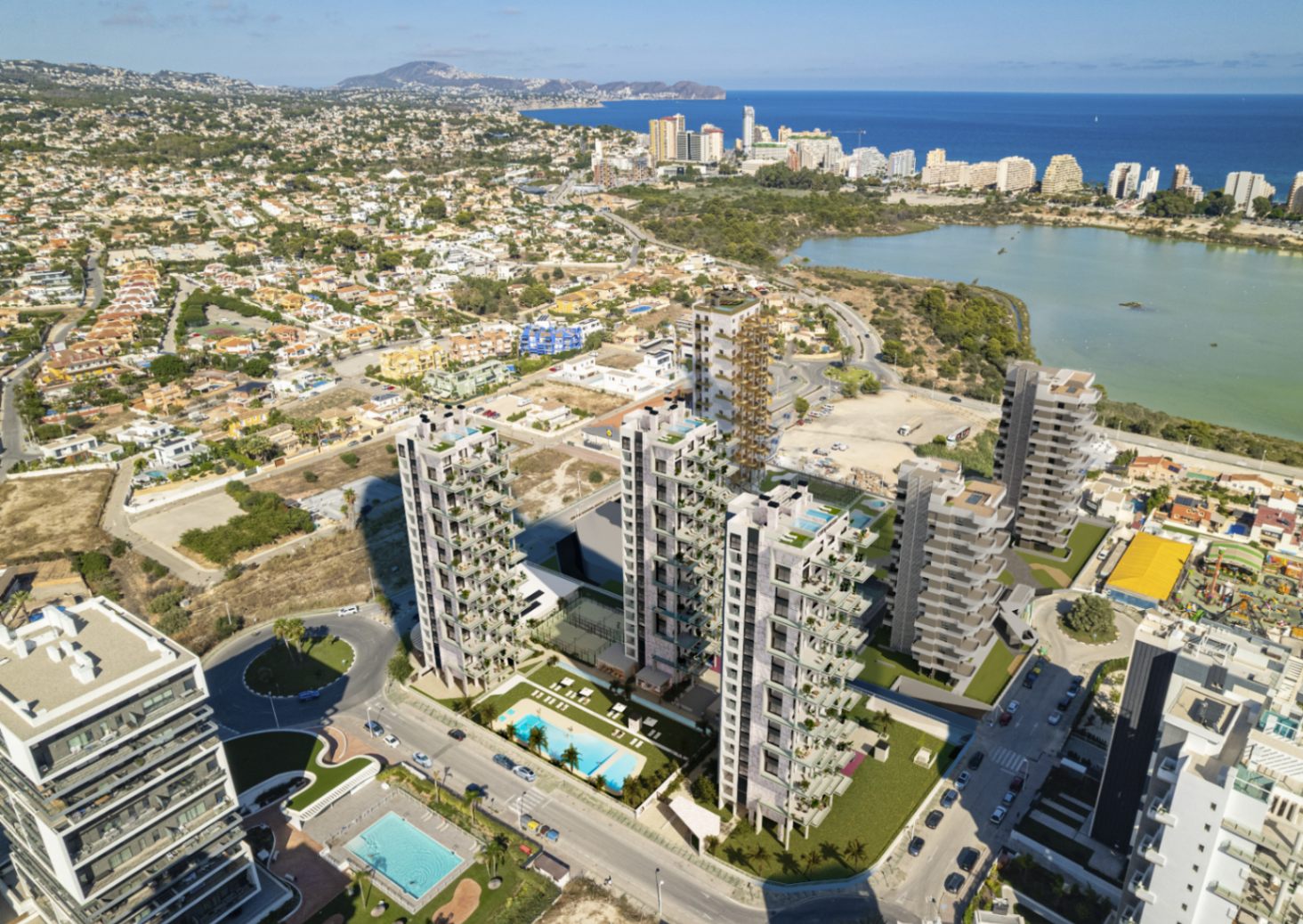 Camporrosso Towers – Apartamentos de lujo de nueva construcción en Calpe