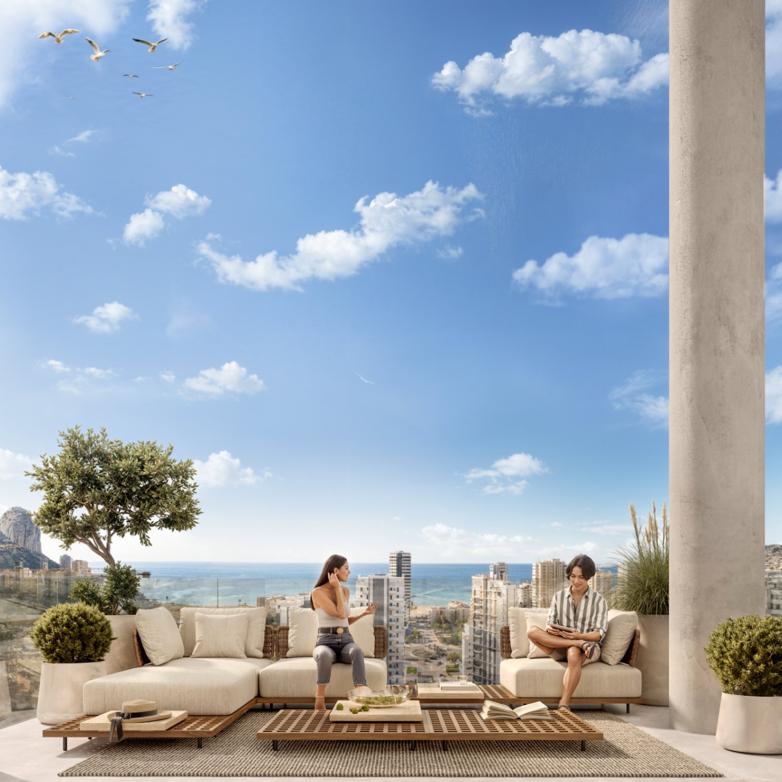 Camporrosso Towers – Apartamentos de lujo de nueva construcción en Calpe