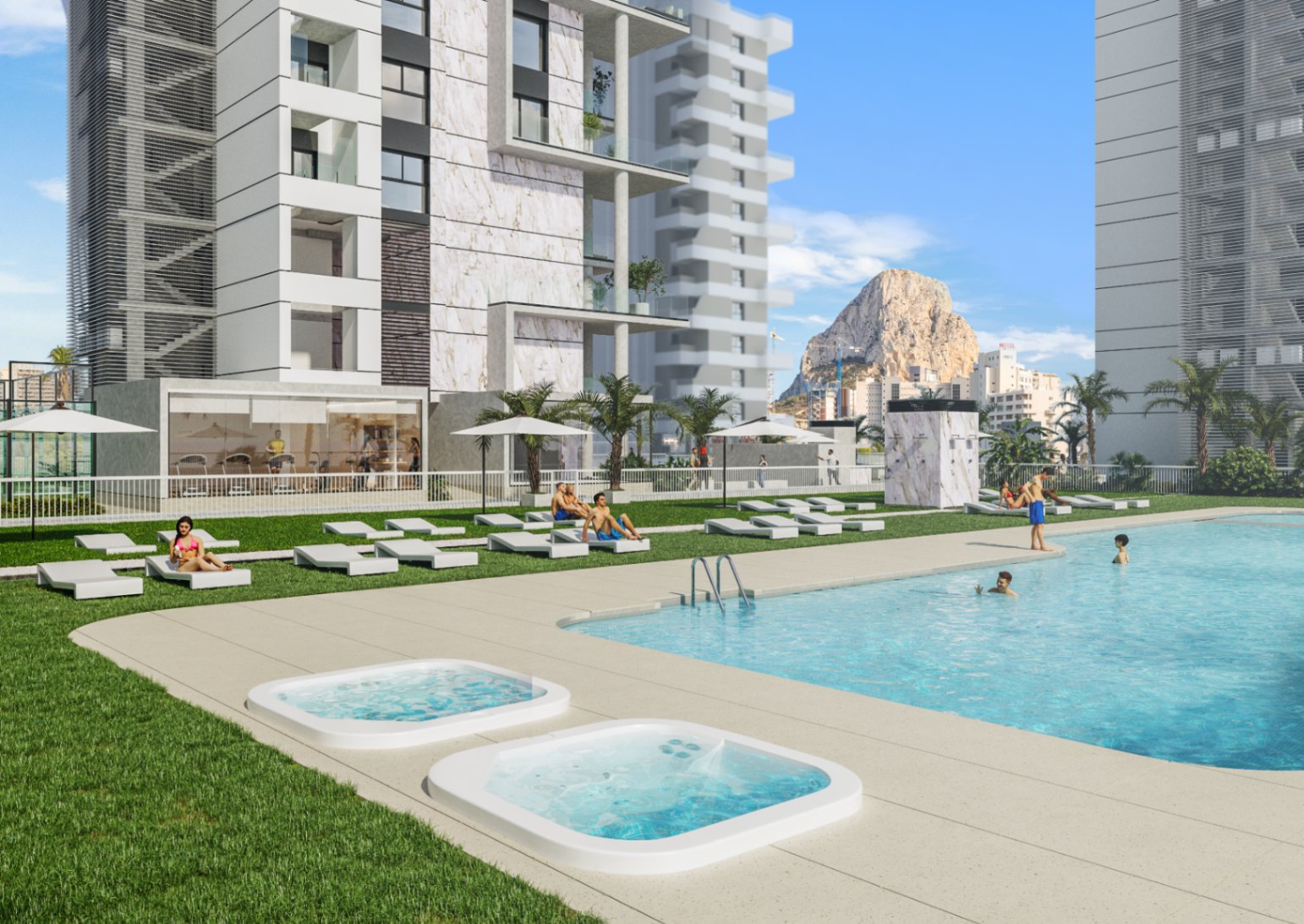 Camporrosso Towers – Apartamentos de lujo de nueva construcción en Calpe