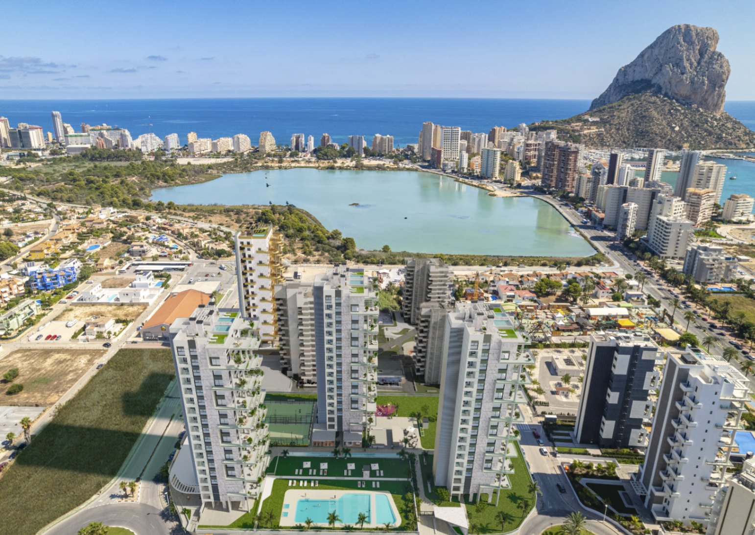 Camporrosso Towers – Apartamentos de lujo de nueva construcción en Calpe