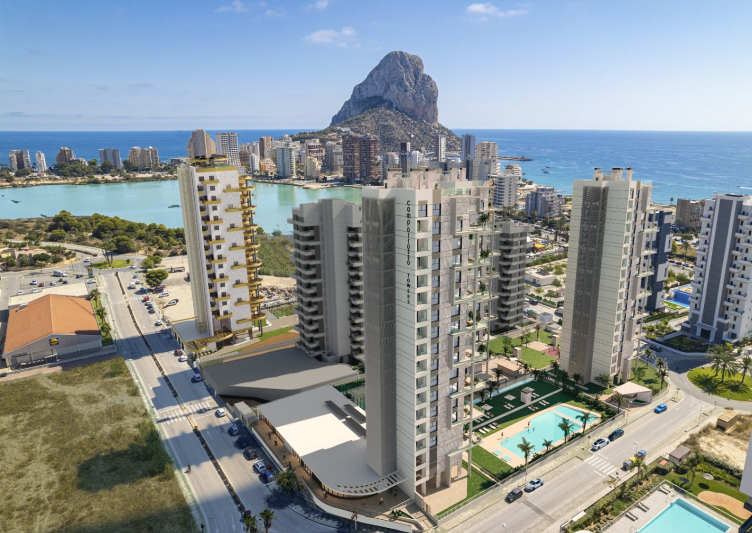 Coporrosso Towers Calpe - Camporrosso Towers – Luxury New-Build Apartments in Calpe