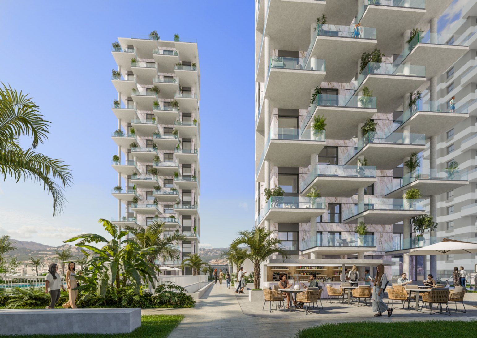 Camporrosso Towers – Apartamentos de lujo de nueva construcción en Calpe
