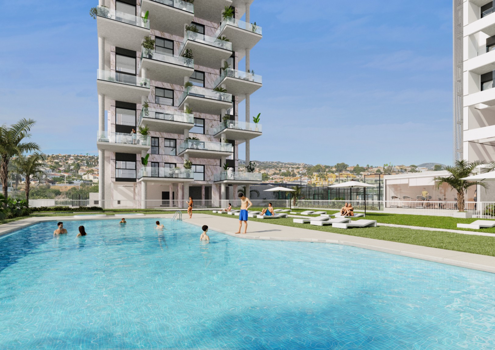 Camporrosso Towers – Apartamentos de lujo de nueva construcción en Calpe