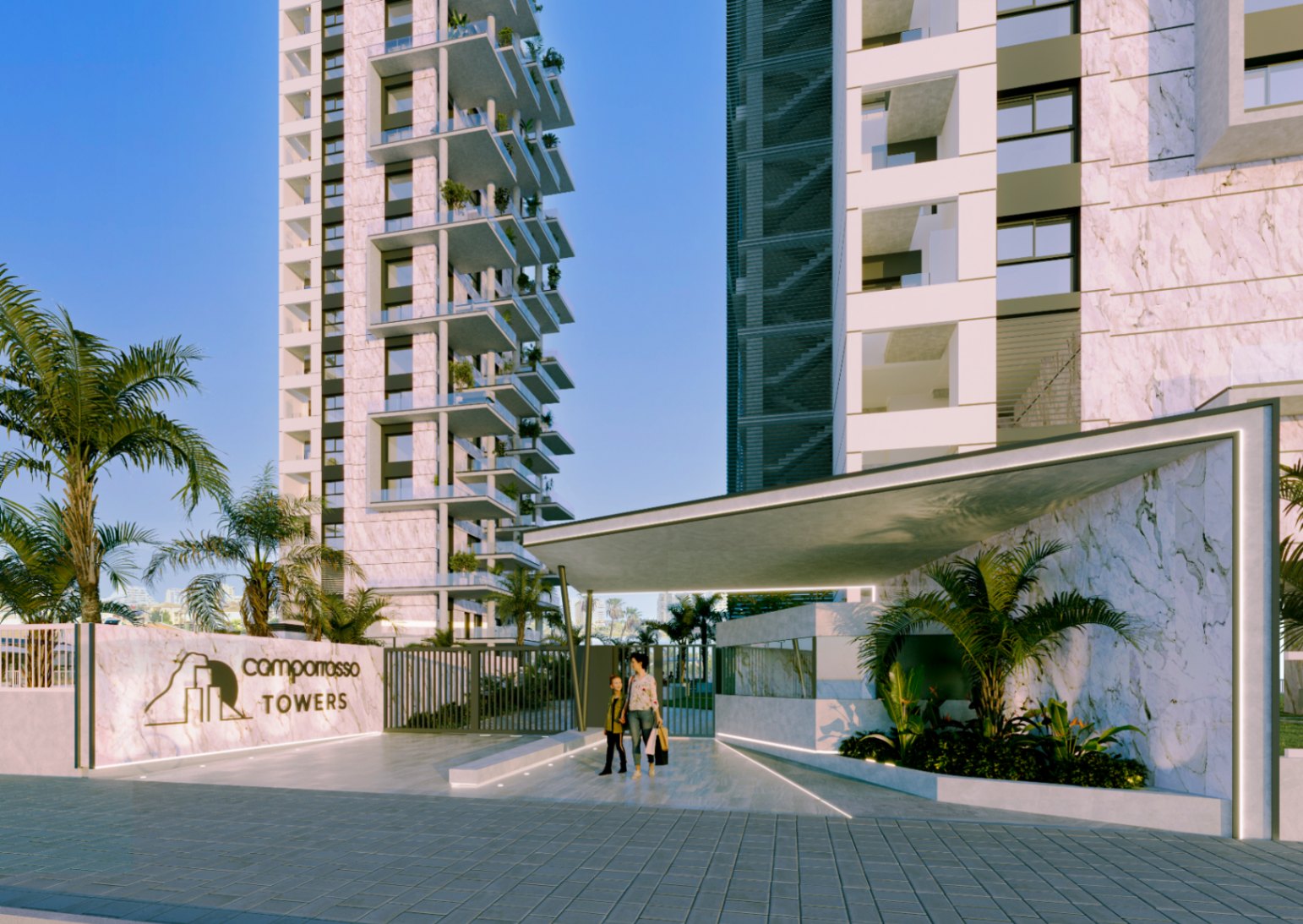 Camporrosso Towers – Apartamentos de lujo de nueva construcción en Calpe