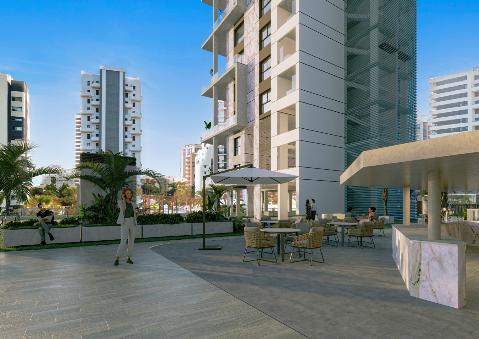 Camporrosso Towers – Apartamentos de lujo de nueva construcción en Calpe