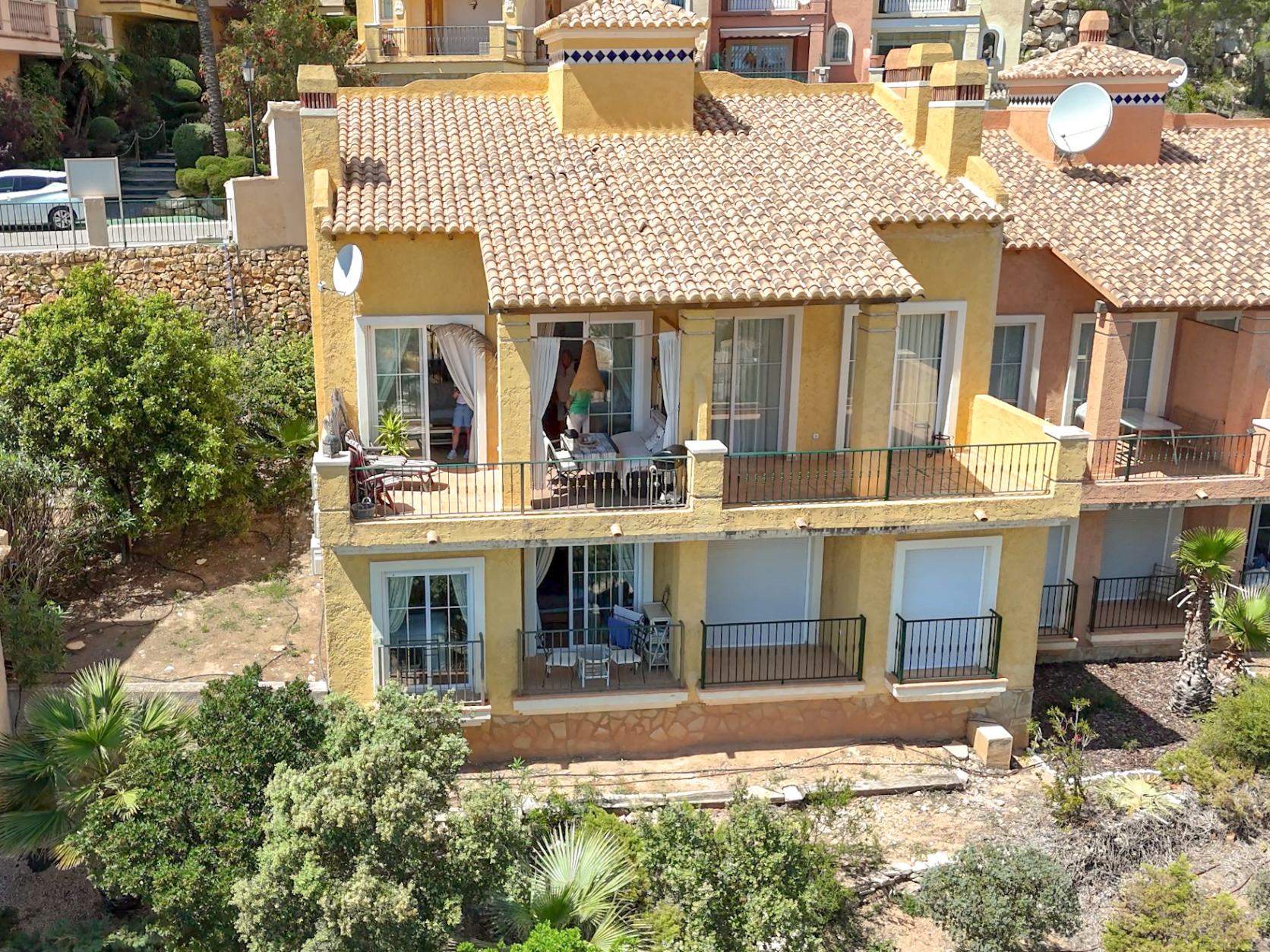 Cozy townhouse with sea views, Altea Hills