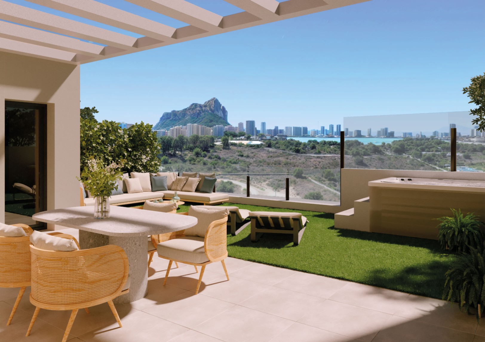 Ny modern Apartment in CALPE LEVANTE