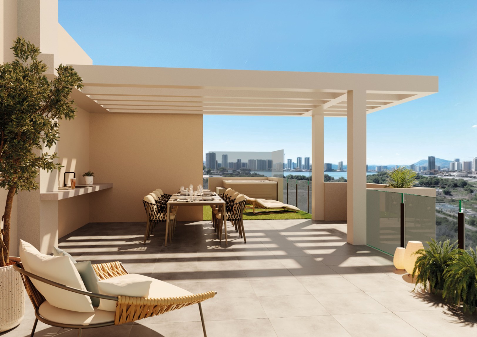 Ny modern Apartment in CALPE LEVANTE