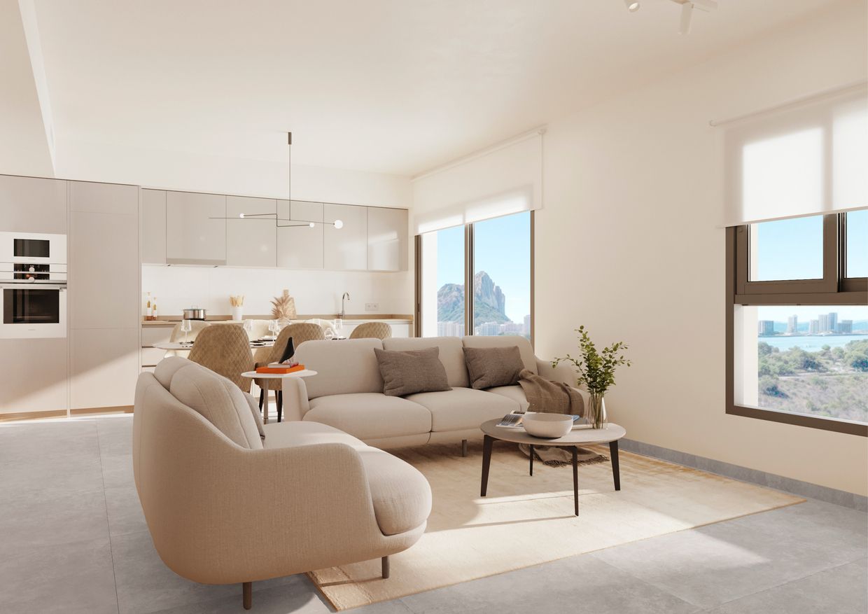 Ny modern Apartment in CALPE LEVANTE