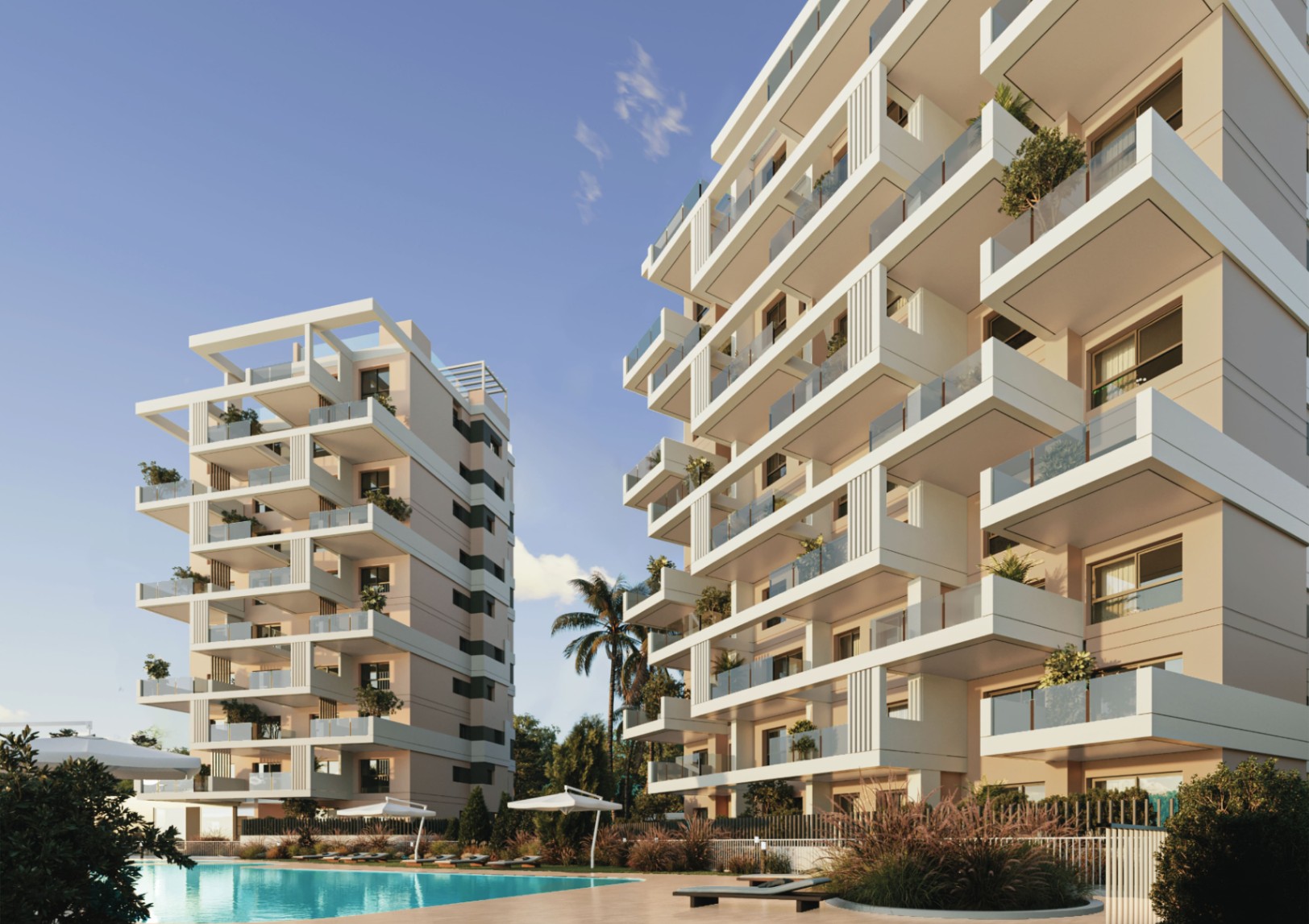 Ny modern Apartment in CALPE LEVANTE