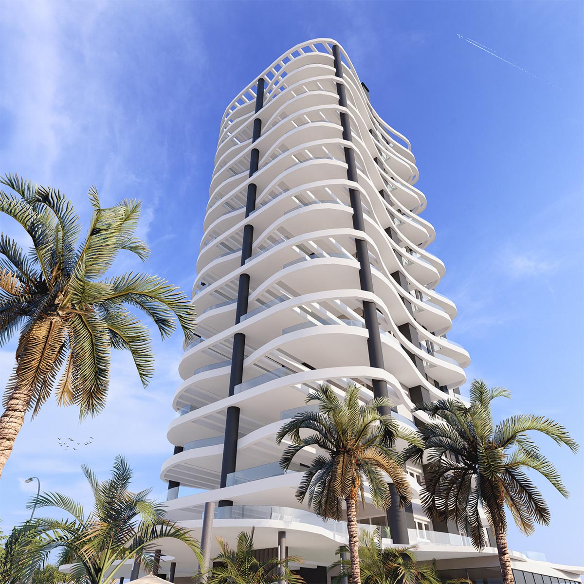Newly built apartments in Calpe