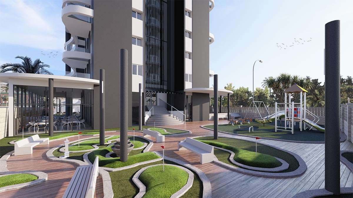 Newly built apartments in Calpe