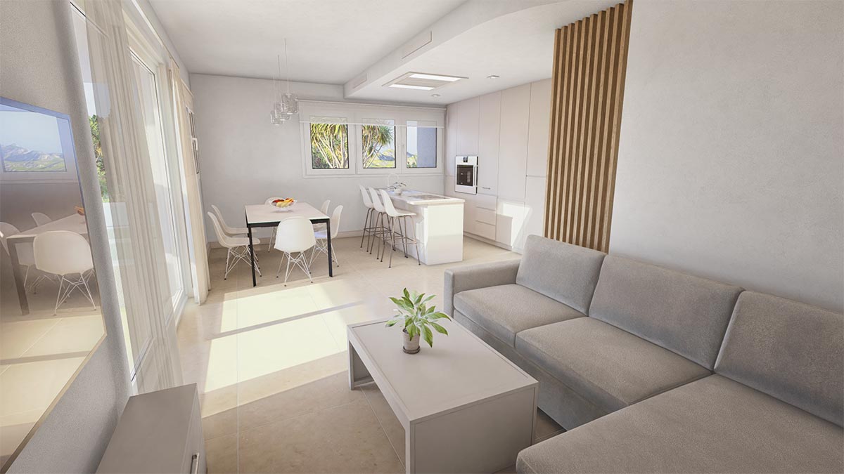 Newly built apartments in Calpe