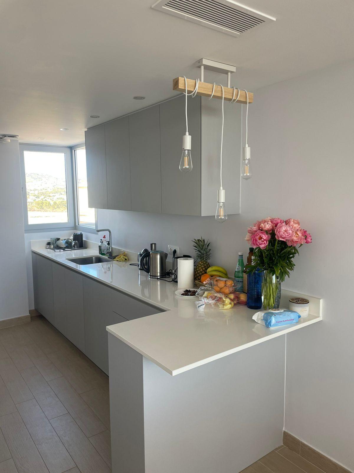 Apartment with Sea and Lake Views near Arenal-Bol Beach in Calpe